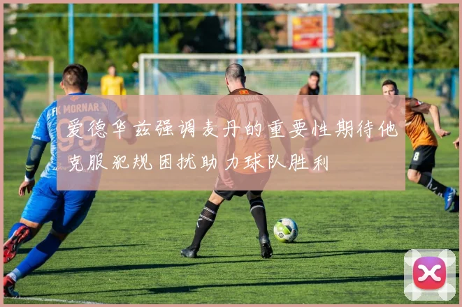 爱德华兹强调麦丹的重要性期待他克服犯规困扰助力球队胜利